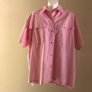 Columbia* Womens Shirt* Size: XL* Color: Pink* Short Sleeves